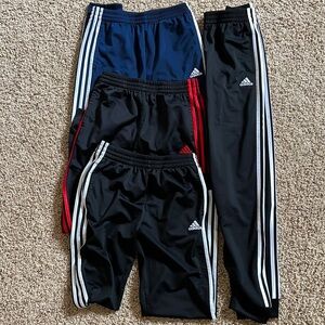 4 adidas athletic joggers